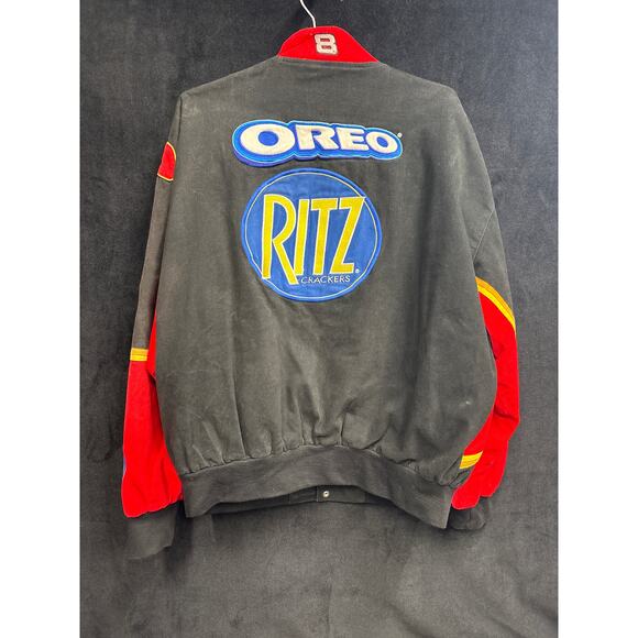 Chase Authentics Dale Earnhardt Jr Racing Jacket 100% Cotton - Picture 2 of 5